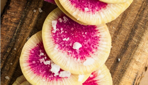 Braised Watermelon Radishes