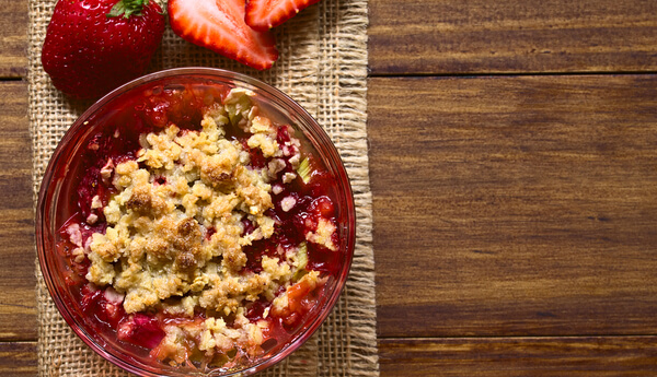 Rhubarb Crisp